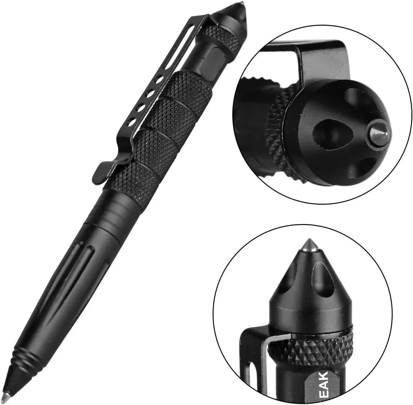 Multifunction Tactical Pen Self Defense Emergency Survival Tool Glass Breaker Tungsten Steel Writing Pen Outdoor Rescue Escape - Image 4