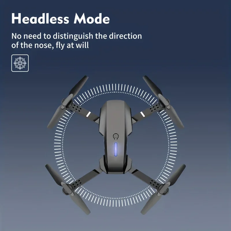 2025 E88 Professional Wide Angle RC Dron HD 4K Camera Mode Foldable Helicopter Aircraft Quadcopter Drone Kid Gift Toys - Image 3
