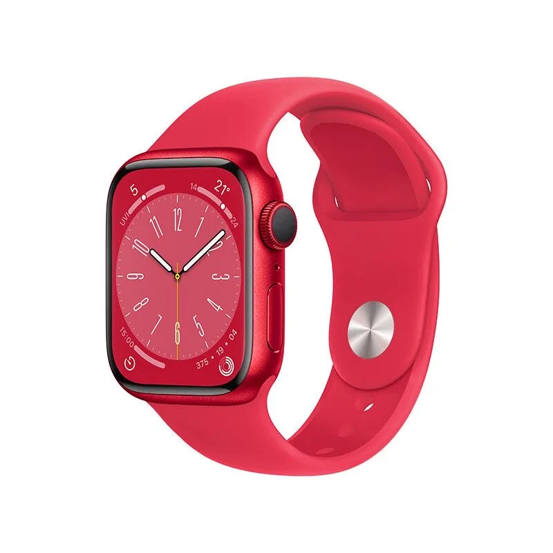 Apple Watch Series 8 41mm / 45mm Apple Watch S8 Aluminum Case with Sport Band iOS SmartWatch - Image 5