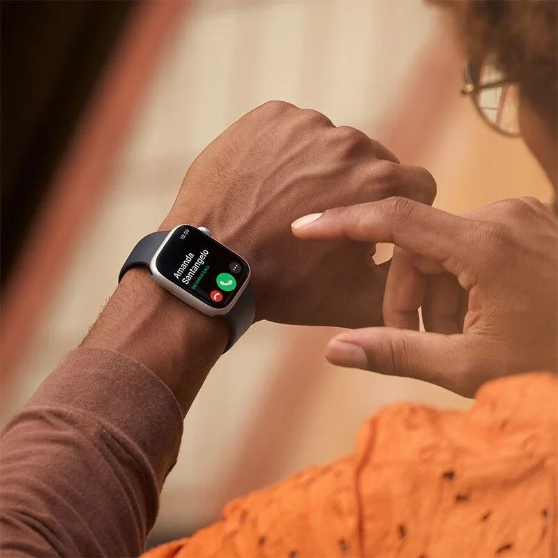 Apple Watch Series 8 41mm / 45mm Apple Watch S8 Aluminum Case with Sport Band iOS SmartWatch - Image 6