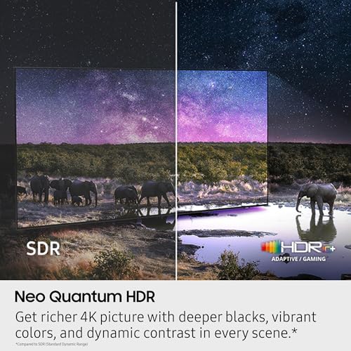 Samsung 55-Inch Class Neo QLED QN70F 4K Mini LED Smart TV (2025 Model) NQ4 AI Gen2 Processor, Quantum Matrix Technology Slim, Motion Xcelerator 144Hz, Samsung Vision AI, Alexa Built-in - Image 2