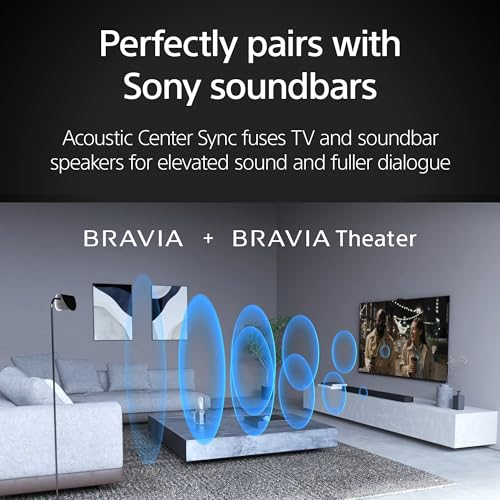Sony BRAVIA 5 65 Inch TV, Mini LED, 4K Smart Google TV, XR Processor with AI Technology,120hz Television with Dolby Vision/Atmos, Exclusive Features for PlayStation®5, K-65XR50, 2025 Model - Image 8
