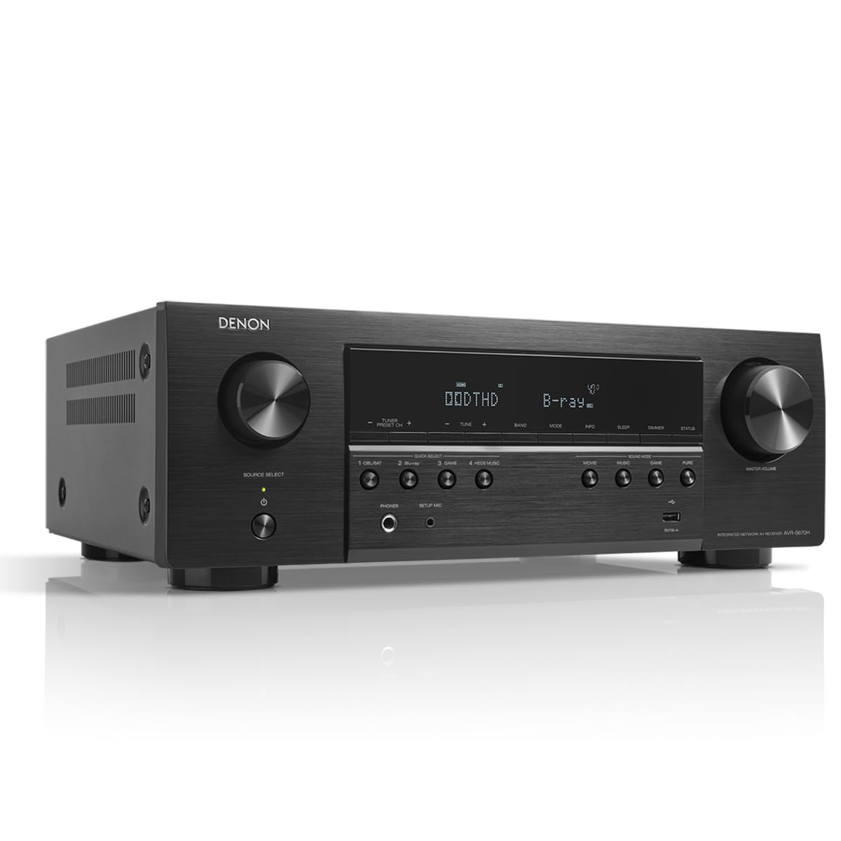 Klipsch Reference Theater Pack 5.1-Channel Speaker System + AVR-S770H 75W 7.2-Channel 8K Network AV Receiver with HEOS - Image 2