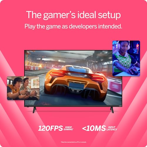 VIZIO 43-inch Quantum 4K QLED HDR Smart TV w/Dolby Vision HDR, 120fps @1080p PC Gaming, WiFi 6, Bluetooth Headphone Capable, Apple AirPlay, Google Cast Built-in (VQD43M-0801, New) - Image 11