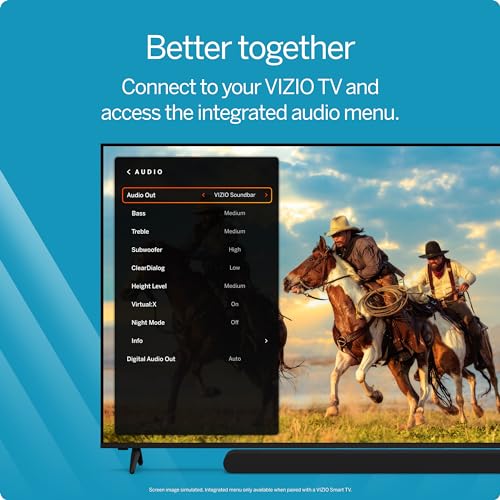 VIZIO 5.1 Soundbar SE, Wireless Subwoofer, Surround Sound w/Dolby Atmos & DTS:X, Bluetooth Speaker, QuickFit™ Compatible – SV510X-08 (New, 2024 Model) - Image 10