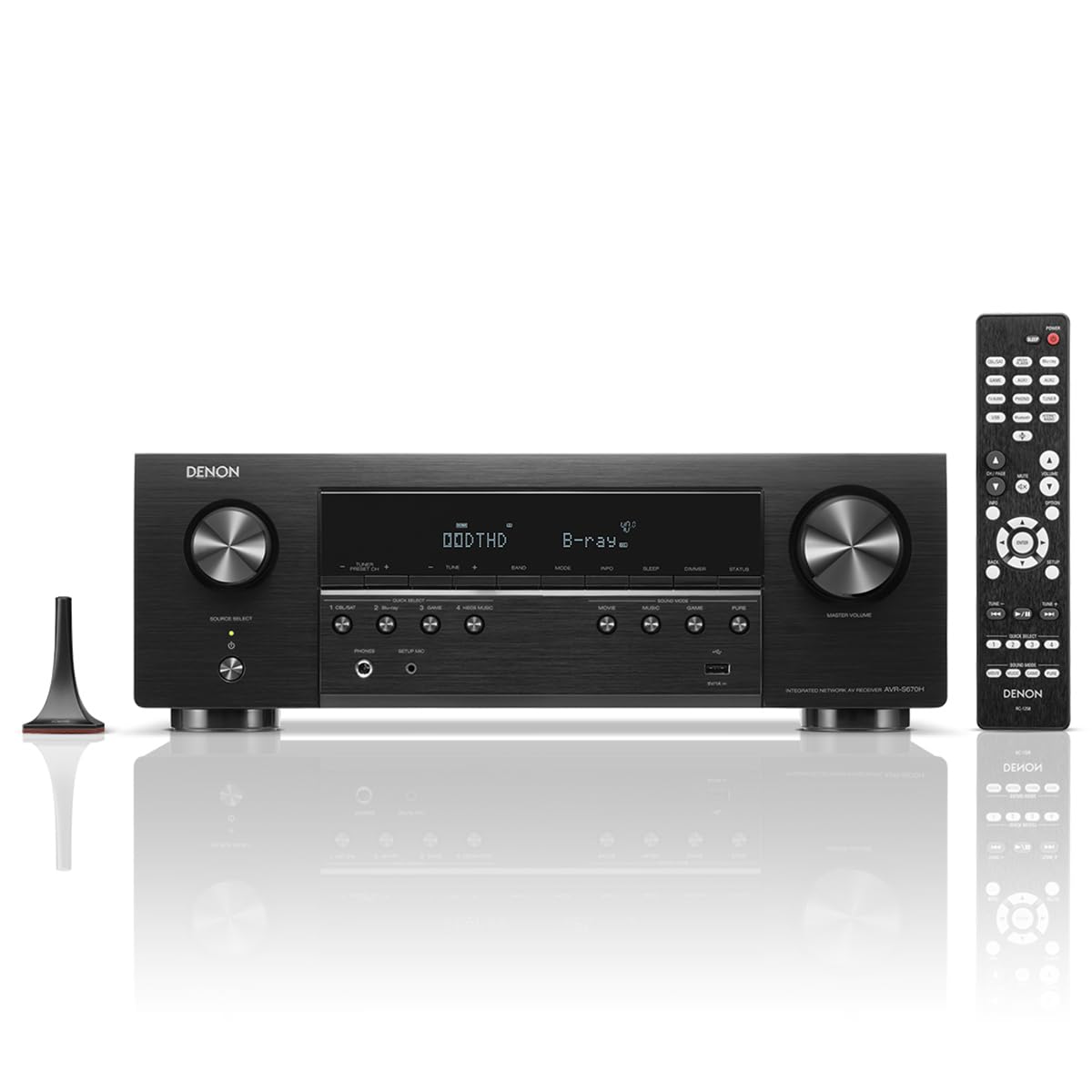 Klipsch Reference Theater Pack 5.1-Channel Speaker System + AVR-S770H 75W 7.2-Channel 8K Network AV Receiver with HEOS - Image 3