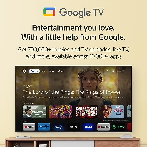 Sony 50 Inch 4K Ultra HD TV X77L Series: LED Smart Google TV KD50X77L- 2023 Model, Black - Image 11