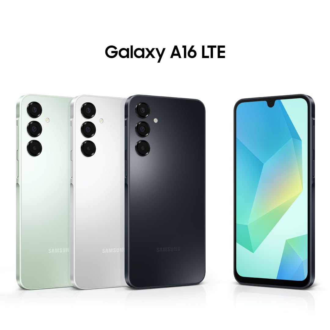 SAMSUNG Galaxy A16 4G Dual SIM (128GB, 2025) 6.7" 90Hz AMOLED, Splash Resistant, 8Core, 50MP Camera (Factory Unlocked International Model for GSM, Global) A165M/DS (25W Fast Charger Bundle, Black) - Image 12