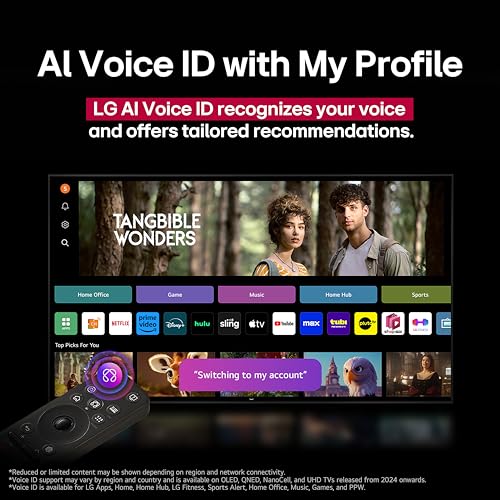 LG 50-Inch Class QNED AI 4K QNED82A Series Smart TV w/AI Sound, HDR10, 4K Super Upscaling, Filmmaker Mode, Wow Orchestra, Alexa Built-in (50QNED82AUA, 2025) - Image 8