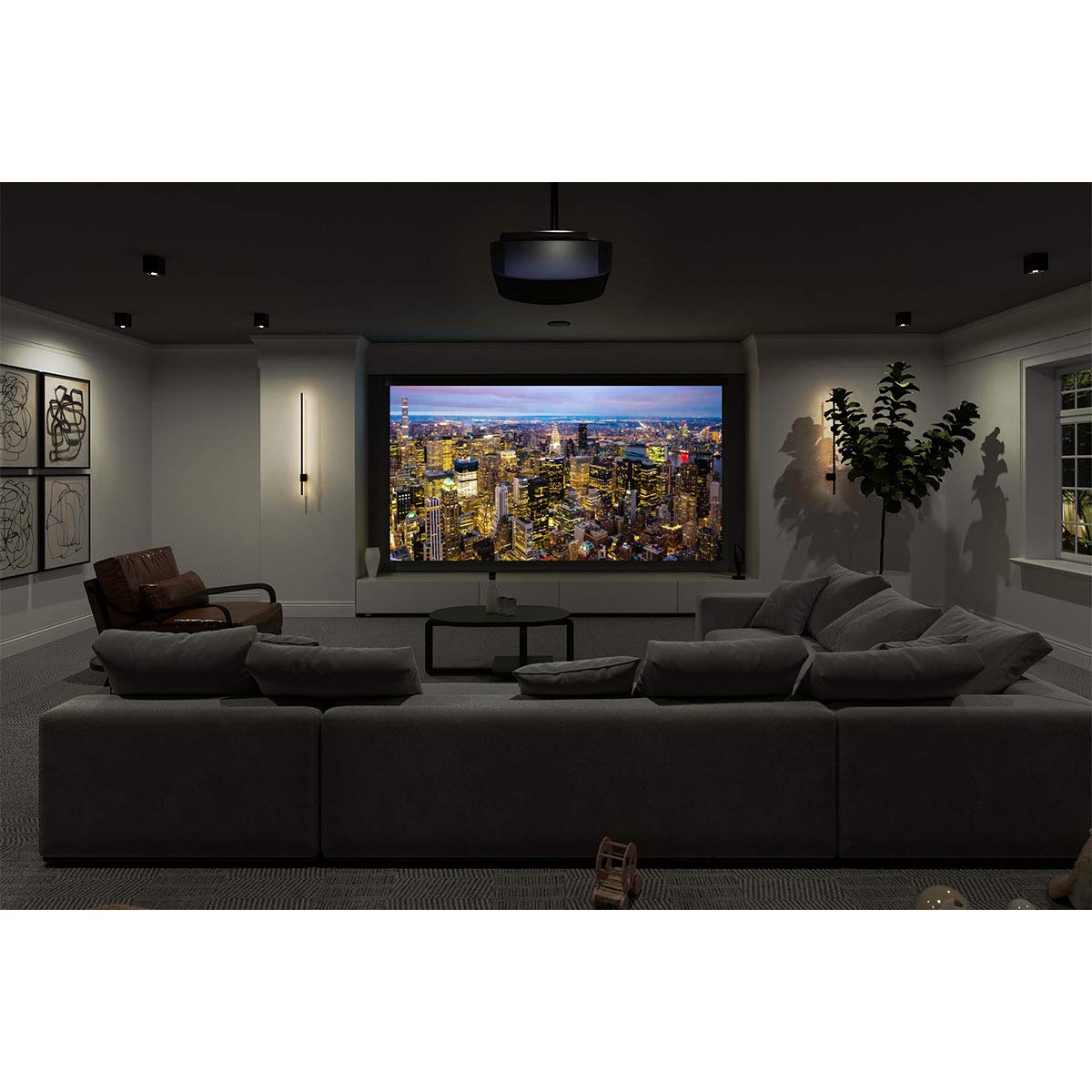 Sony VW325ES 4K HDR Home Theater Projector VPL-VW325ES, Black - Image 2