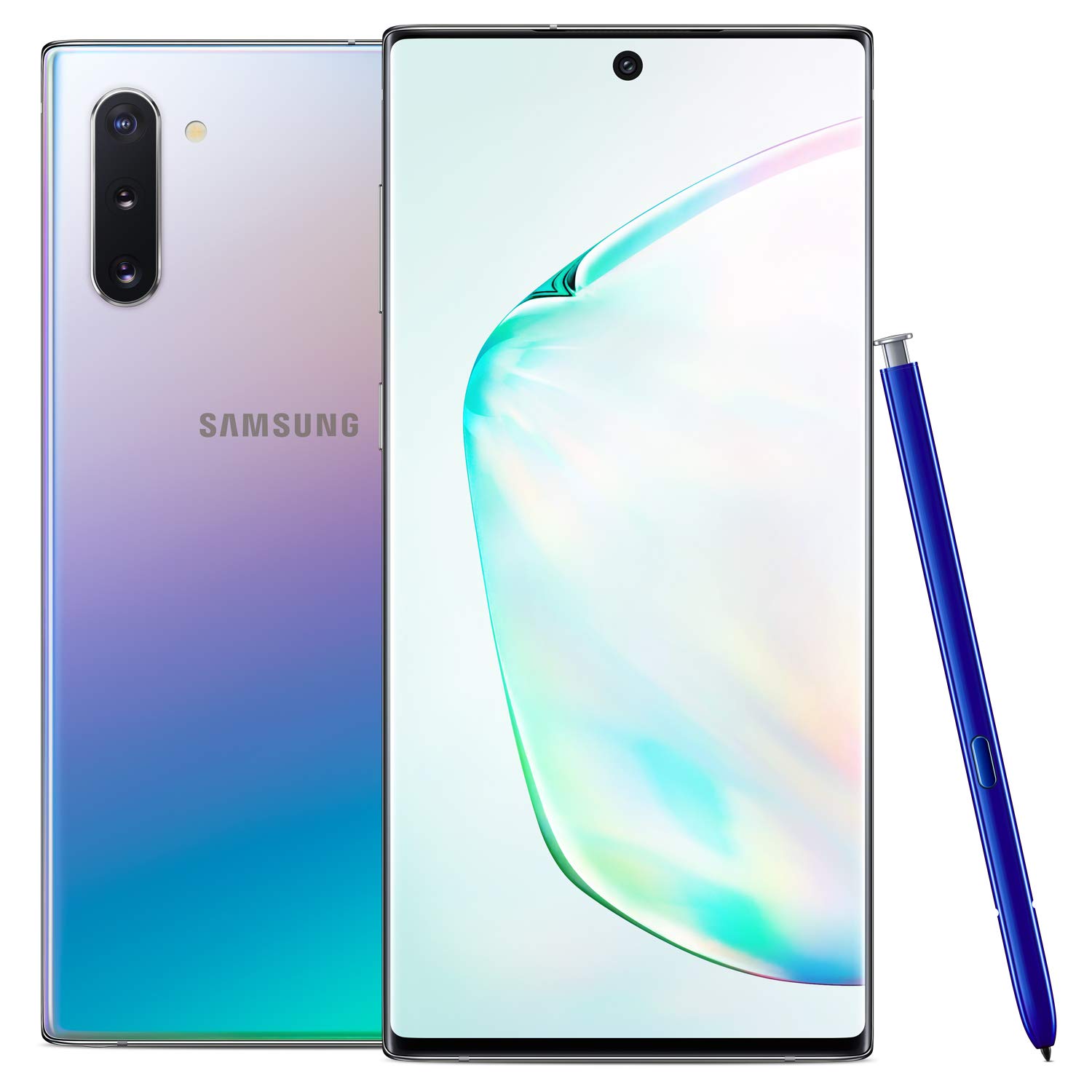 Samsung Galaxy Note 10 Factory Unlocked Cell Phone with 256GB (U.S. Warranty), Aura Glow (Silver) Note10 - Image 6