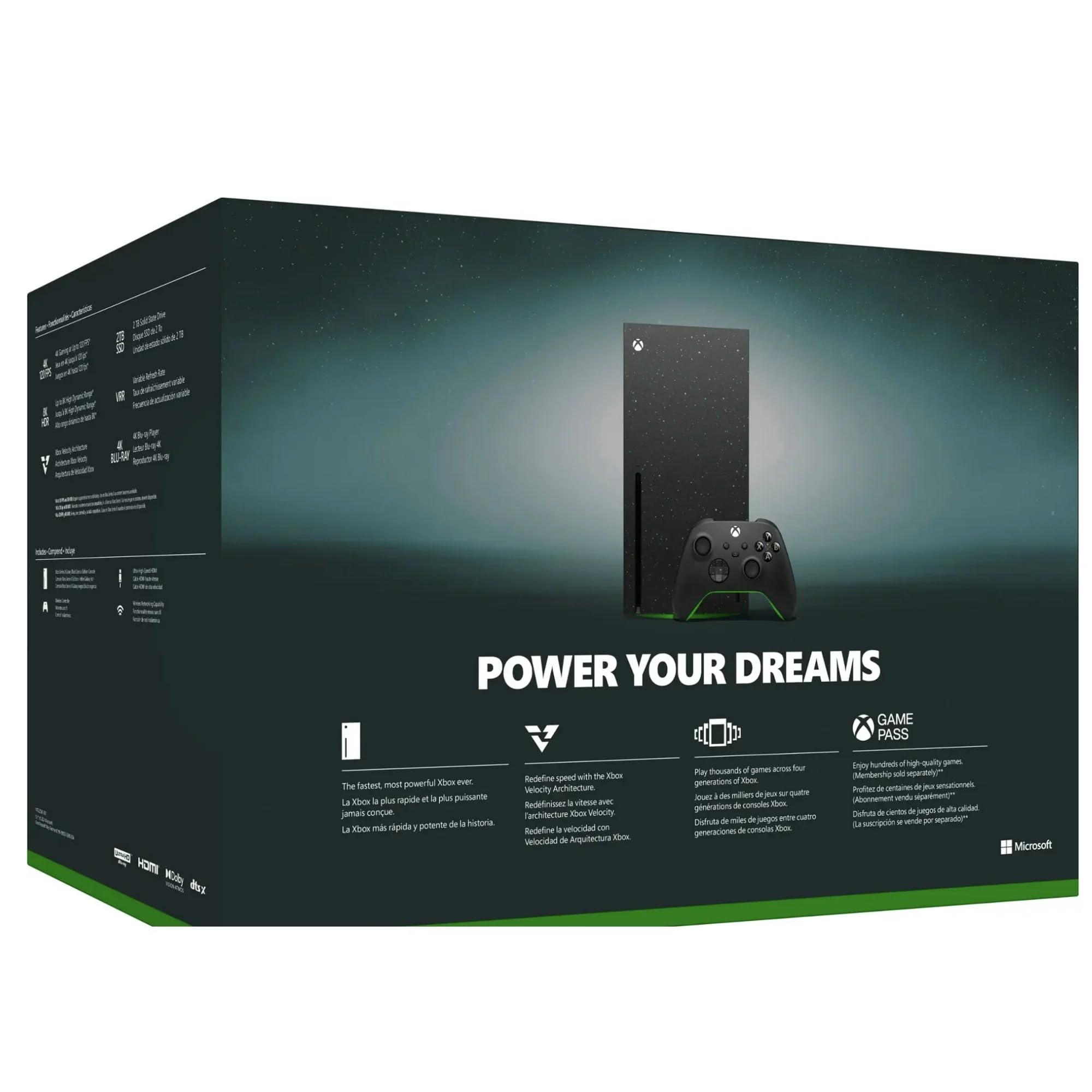 Xbox Series X 2 TB Disc Drive Galaxy Black Special Edition Bundle Includes Special Edition Wireless Controller - Image 2