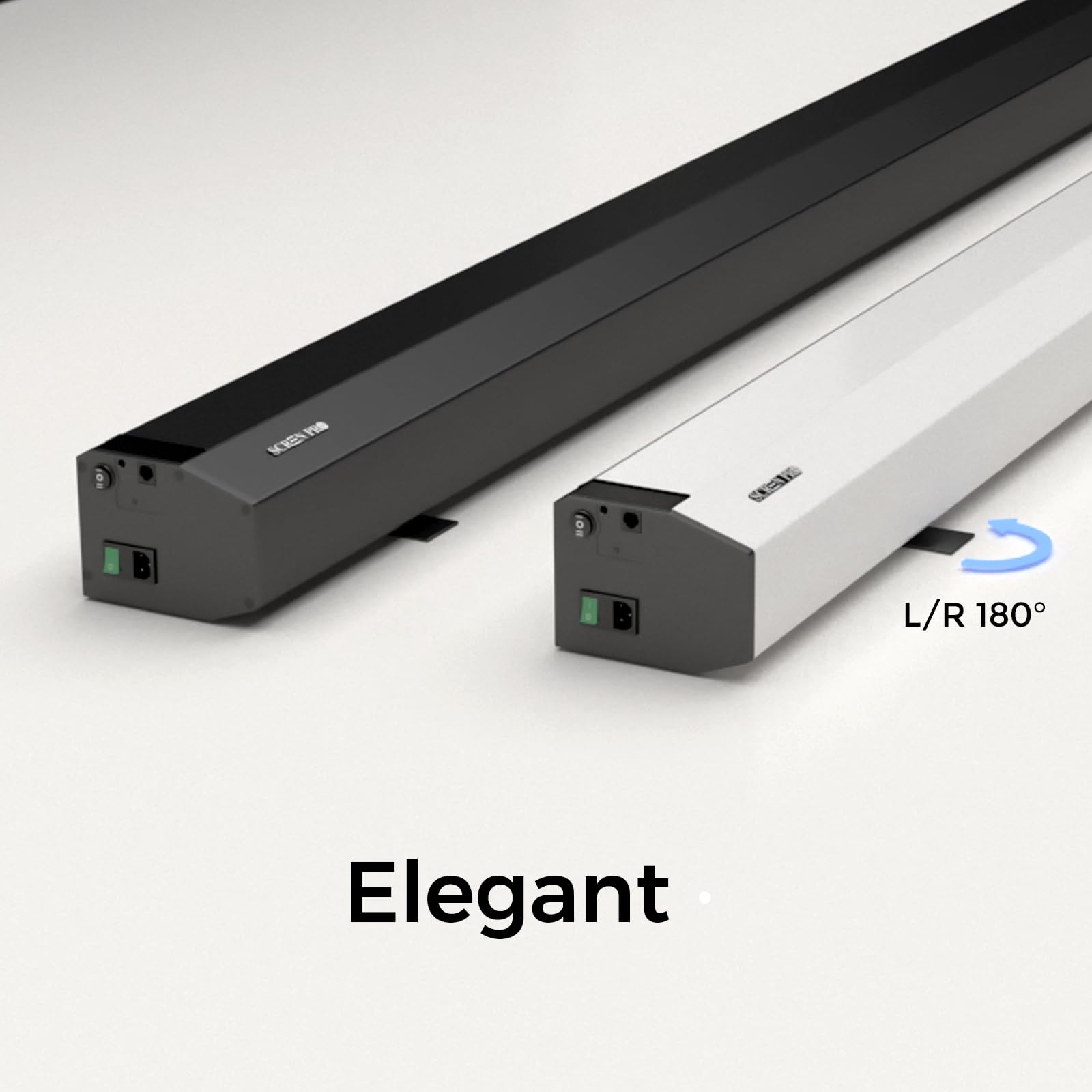 SCREENPRO Tensioned Floor Rising Projector Screen 150 inch, Motorized ALR Projector Screen with Remote, 16:9 Electric Home Theater Screen for 4K Projectors - Image 4
