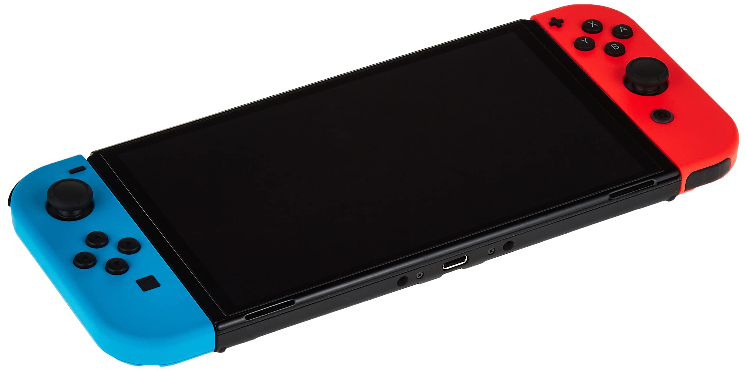 Nintendo Switch – OLED Model w/Neon Red & Neon Blue Joy-Con - Image 5