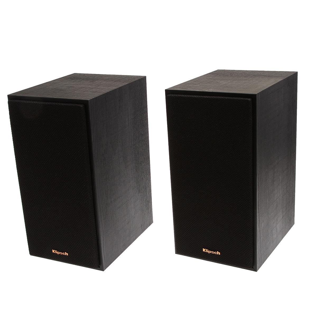 Klipsch Reference Series 5.2 Home Theater Pack with R-625FA Floorstanding Speakers, R-52C Center Channel Speaker, R-41M Bookshelf Speakers and R-12SW Subwoofers, Black - Image 7