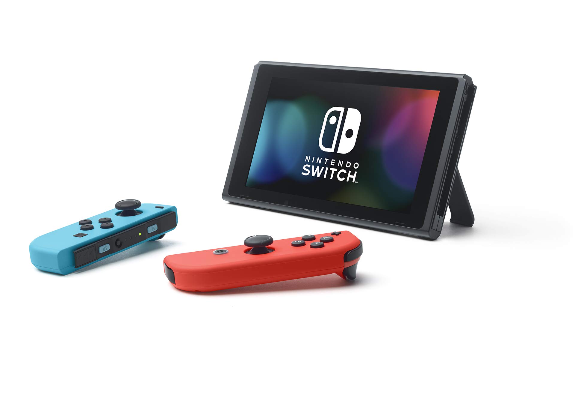 Nintendo Switch – OLED Model w/Neon Red & Neon Blue Joy-Con - Image 4