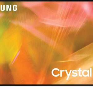 SAMSUNG 43-Inch Class Crystal 4K UHD AU8000 Series HDR, 3 HDMI Ports, Motion Xcelerator, Tap View, PC on TV, Q Symphony, Smart TV with Alexa Built-In (UN43AU8000FXZA, 2021 Model)