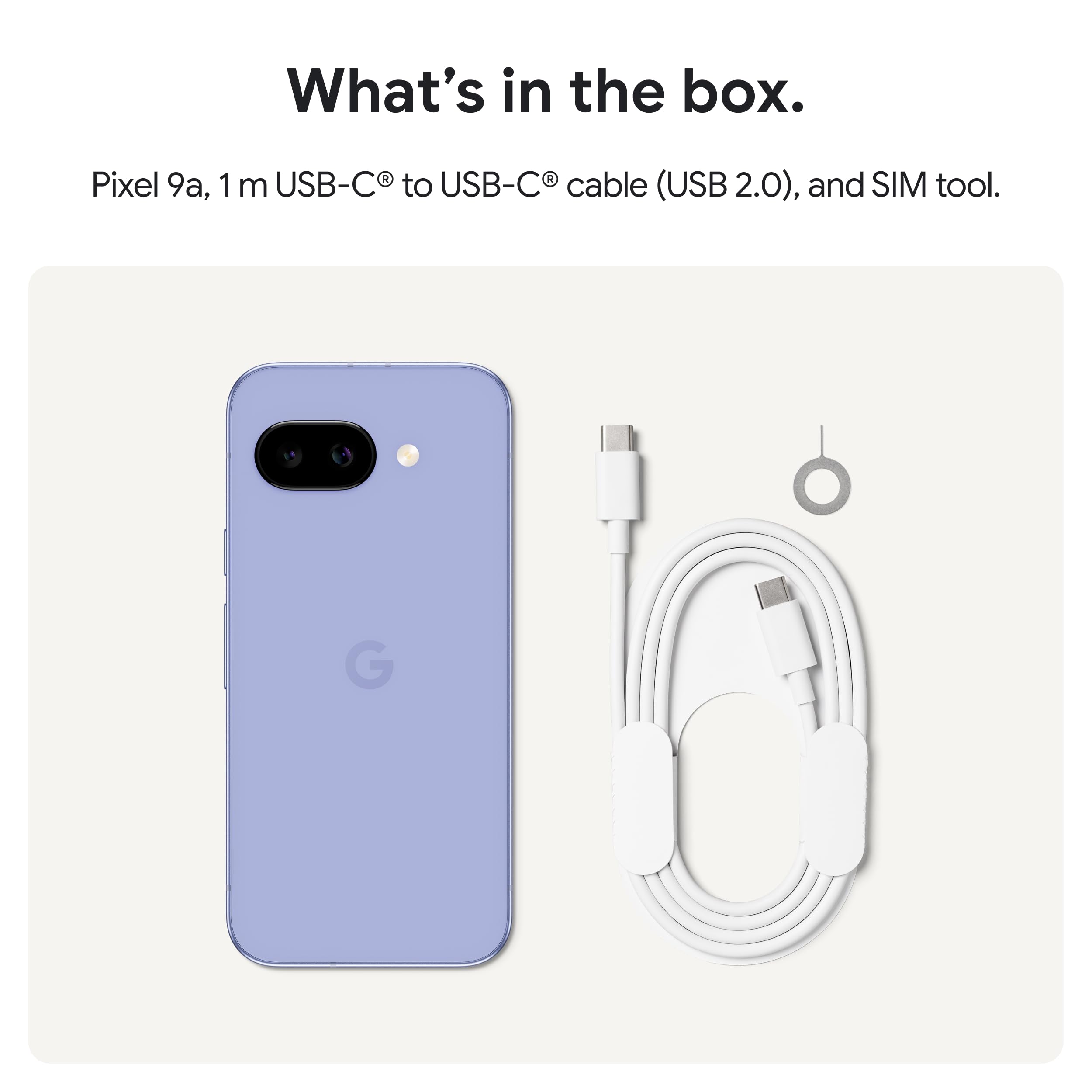 Google Pixel 9a with Gemini - Unlocked Android Smartphone with Incredible Camera and AI Photo Editing, All-Day Battery, and Powerful Security - Porcelain - 128 GB - Image 8