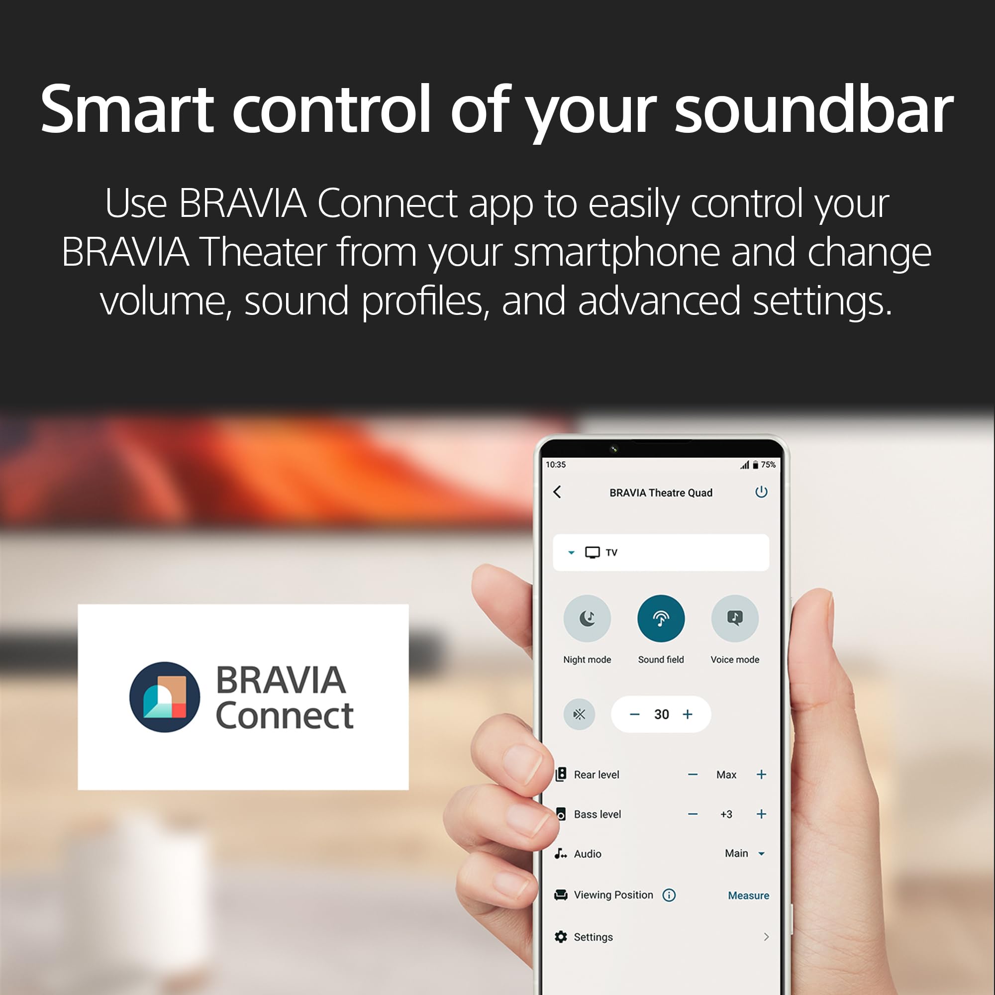 Sony BRAVIA Theater System 6, 5.1ch Home Theater System Sound bar with subwoofer and Rear Speakers, Surround Sound by Dolby Atmos/DTS:X Compatible HT-S60 - Image 4