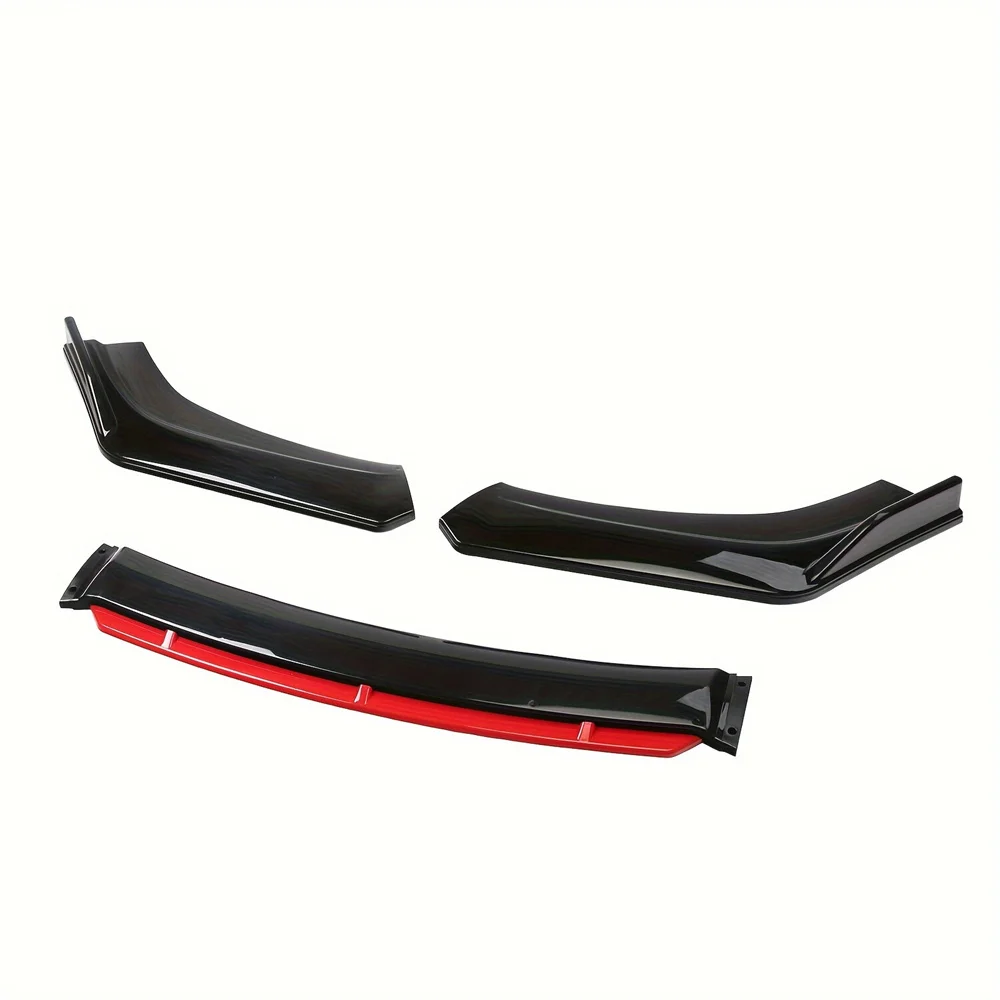 3PCS Universal Car Front Bumper Lip Splitter Lip Body Kit Spoiler Diffuser For BMW For Benz For Audi For VW For Subaru - Image 6