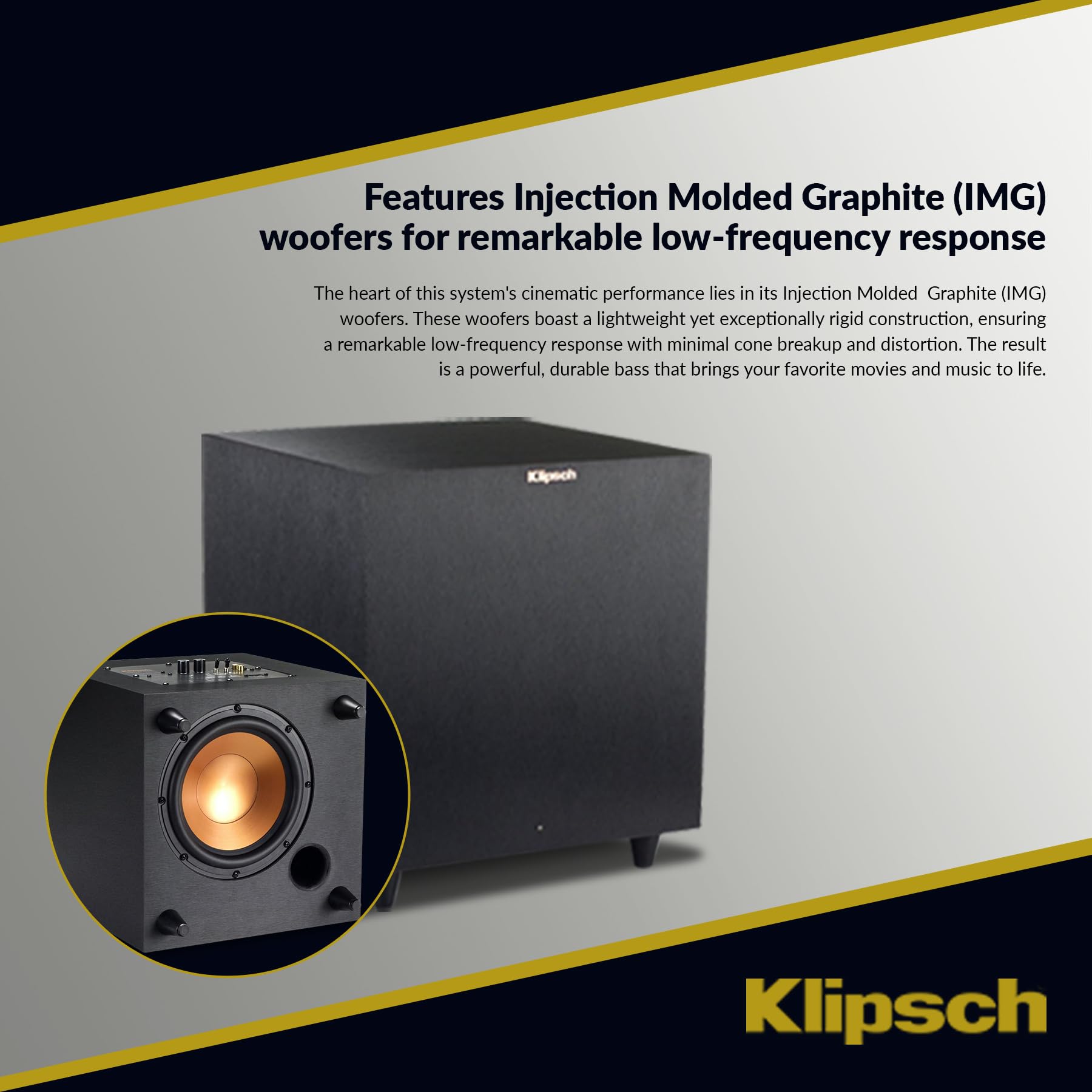 Klipsch Reference Theater Pack 5.1-Channel Speaker System + AVR-S770H 75W 7.2-Channel 8K Network AV Receiver with HEOS - Image 5