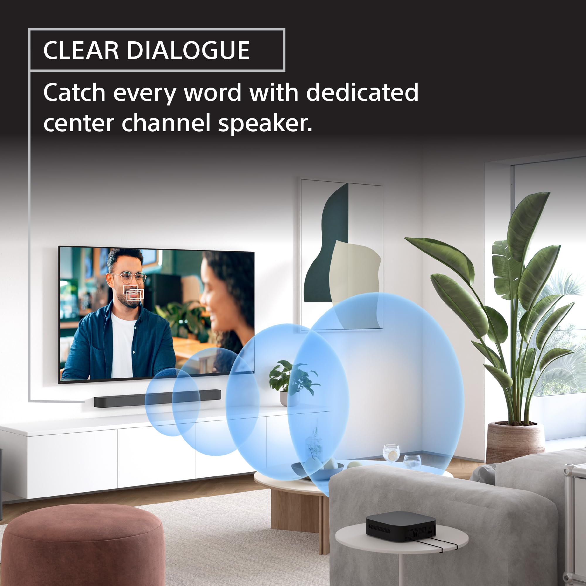 Sony BRAVIA Theater System 6, 5.1ch Home Theater System Sound bar with subwoofer and Rear Speakers, Surround Sound by Dolby Atmos/DTS:X Compatible HT-S60 - Image 10