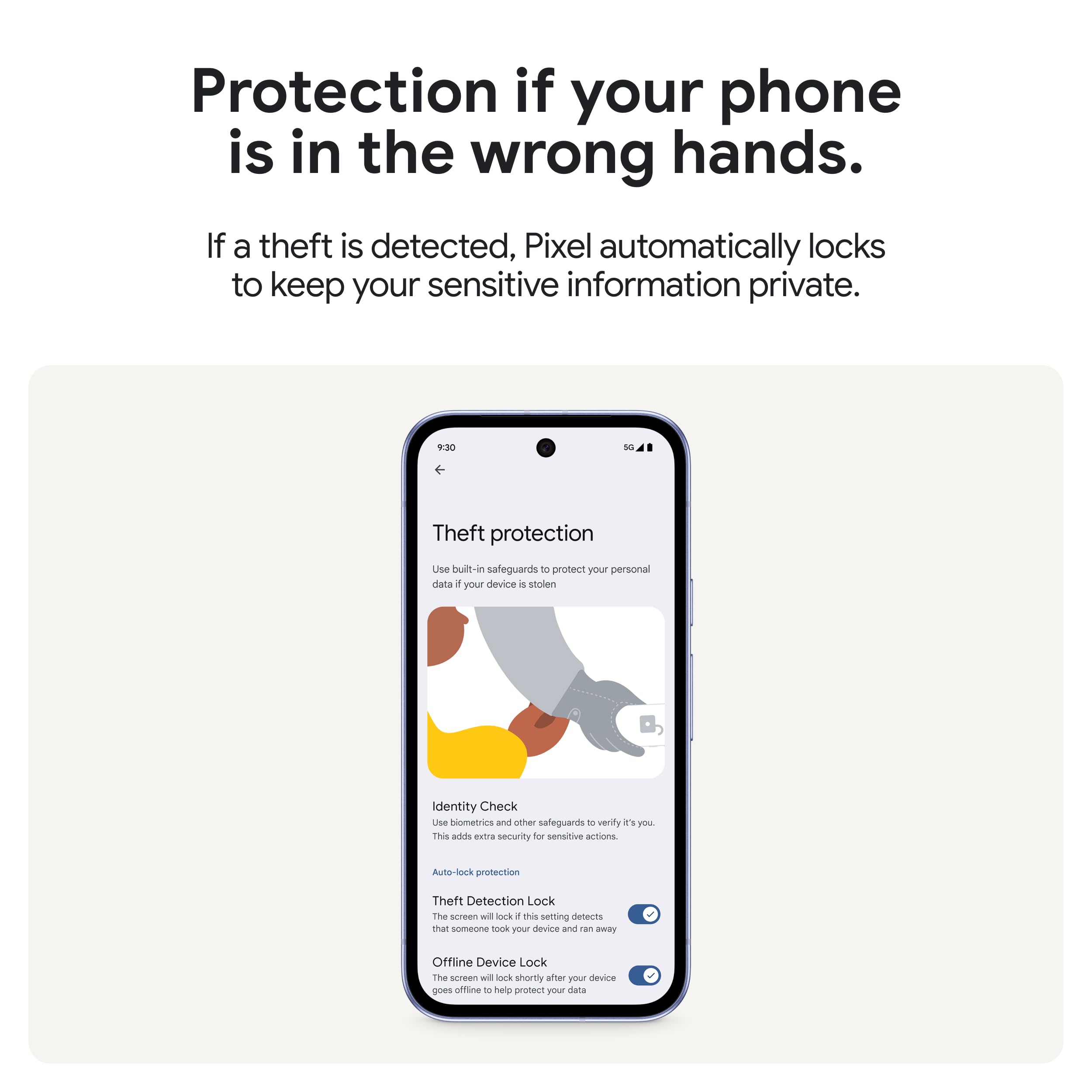 Google Pixel 9a with Gemini - Unlocked Android Smartphone with Incredible Camera and AI Photo Editing, All-Day Battery, and Powerful Security - Porcelain - 128 GB - Image 10