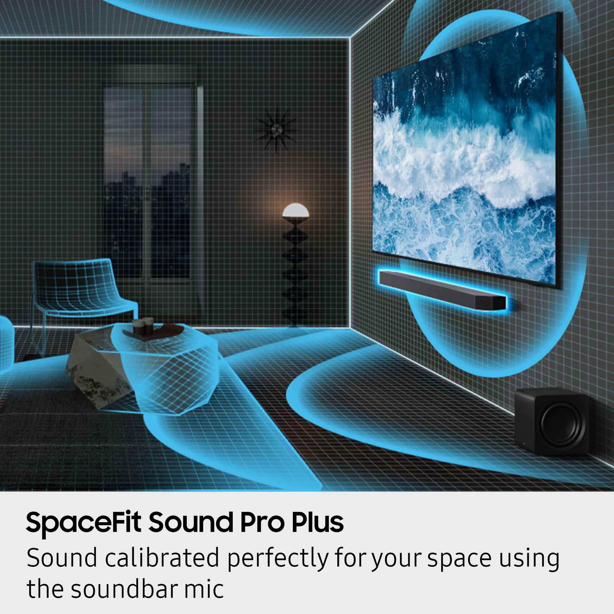 Samsung Q990F 11.1.4ch Q Series Subwoofer + Rear Speaker, Wireless Dolby Atmos, Q-Symphony, Game Mode Pro, Adaptive Sound (HW-Q990F, 2025) - Image 4