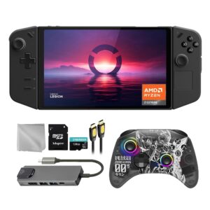 Lenovo Legion Go 1TB SSD Gaming Handheld 8.8-inch Touchscreen 144Hz 2K QHD AMD Ryzen Z1 Extreme Processor, Zero-Kirin Wireless Controller, Hub, 128GB MicroSD Card, 5 Accessories: 6 in 1 Bundle