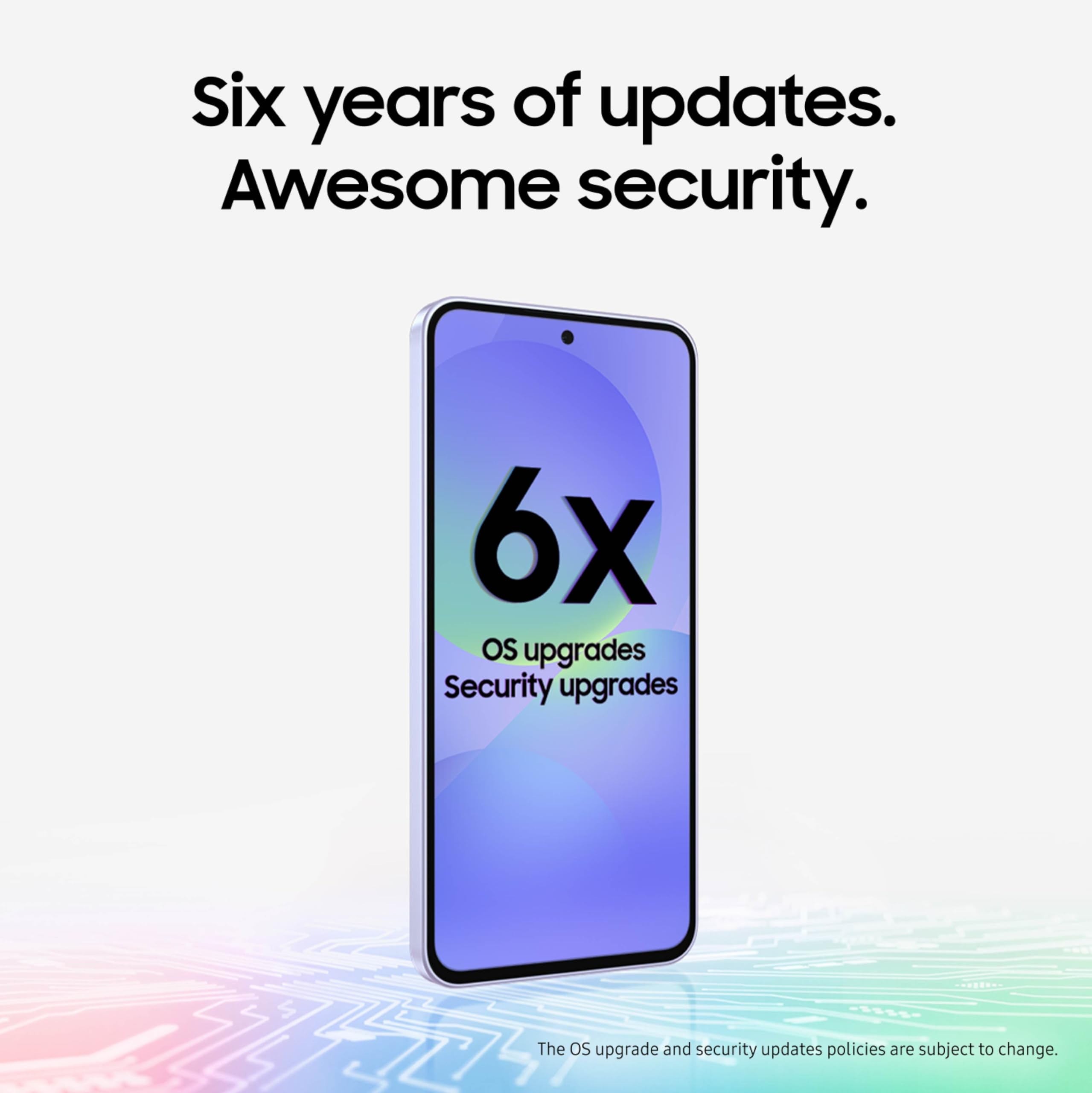 Samsung Galaxy A36 5G A Series, 128GB Unlocked Android Smartphone, AMOLED Display, Rugged Design, 5G Connectivity, Affordable Performance, US Version, 2025, US 1 Yr Warranty, Awesome Black - Image 6