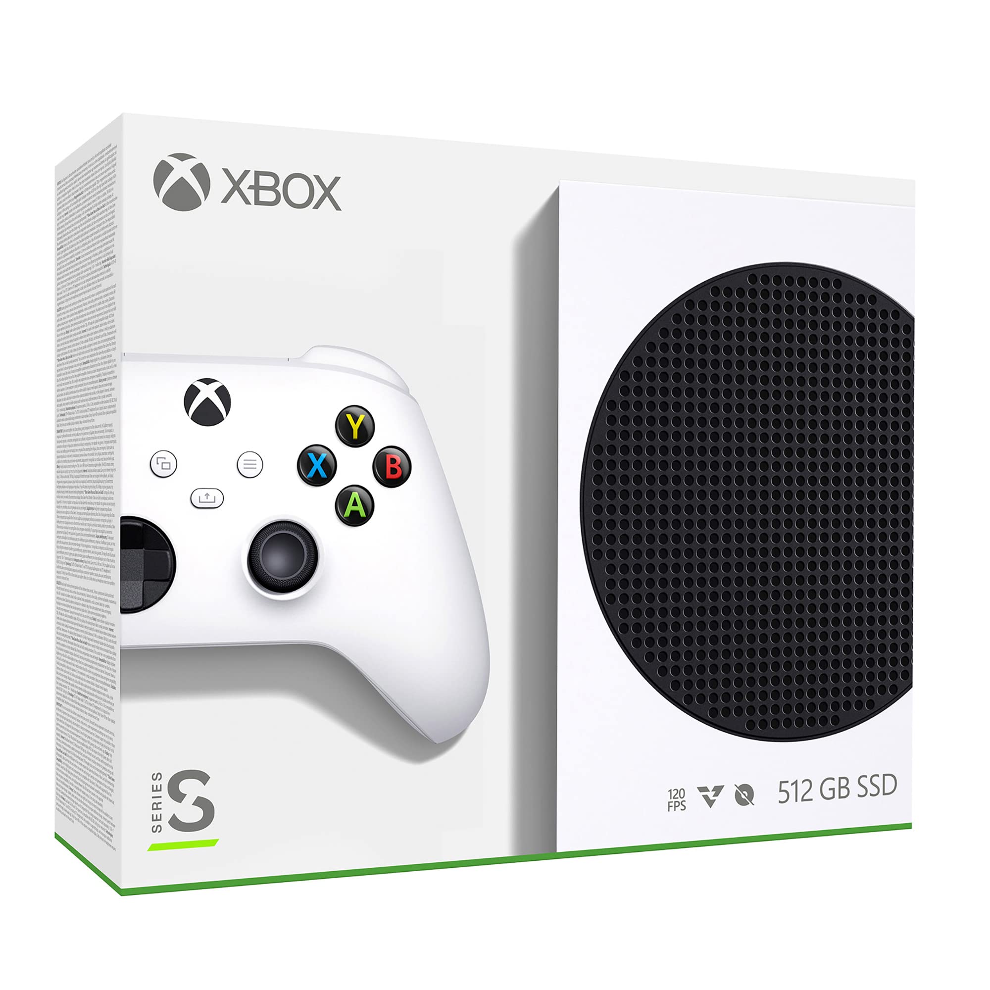 Microsoft NewXbox Series S 512GB SSD All-Digital Gaming Console + 1 Wireless Controller, White - 1440p Resolution, Up to 120 FPS, 802.11ac 2x2 WiFi WEPGPY USB_Cable
