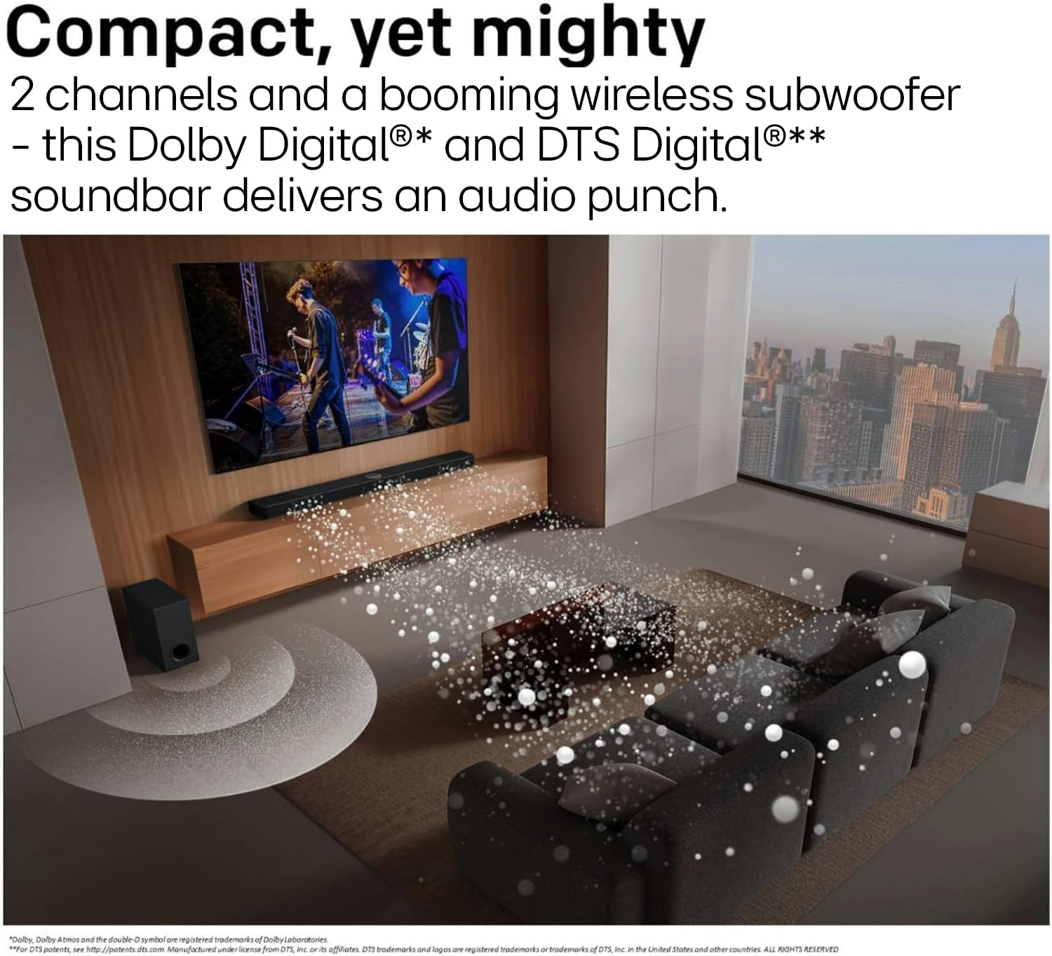 LG S40T 2.1 ch.Soundbar with Wireless Subwoofer, TV Synergy, Wow Interface, AI Sound Pro (2024 New Model) - Image 13