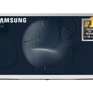 SAMSUNG 65-Inch Class The Serif LS01B Series - QLED 4K, I-Shaped Design, Anti-Reflection Matte Display, -Portable Easel -Stand, Ambient Mode+ Smart -TV -w/ Alexa Built-in (QN65LS01BAFXZA,Latest Model)