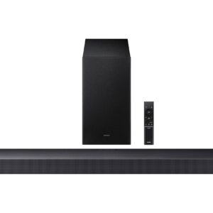 Samsung Q-Series Soundbar HW Q600F 3.1.2 ch Subwoofer (2025 Model) SpaceFit Sound Pro, Q-Symphony, Adaptive Sound