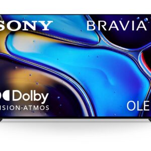 Sony 65 Inch OLED 4K Ultra HD TV BRAVIA 8 Smart Google TV with Dolby Vision HDR and Exclusive Features for PlayStation 5 (K-65XR80)