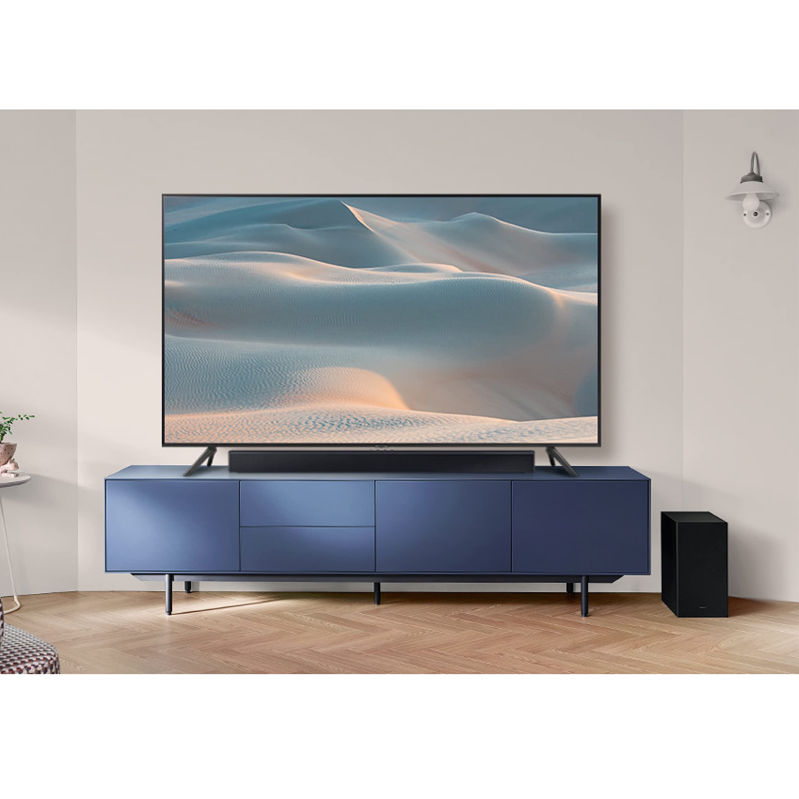 Samsung HW-C450 2.1ch Soundbar w/DTS Virtual X, Subwoofer Included, Bass Boost, Adaptive Sound Lite, Game Mode, Bluetooth, Wireless Surround Sound Compatible - Image 4