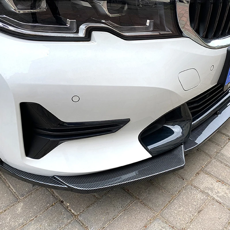 Car Bumper Lip For BMW 3 Series G20 G21 320i 325i 2019-2022 Car Front Bumper Splitter Lip Spoiler Diffuser Car Body Kit Tuning - Image 6