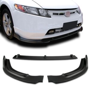 For 2006 2007 2008 Honda Civic 4DR/Sedan CS-Style Front Bumper Spoiler Lip Body Kit