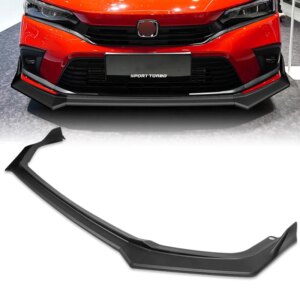 For 2022 2023 2024 Honda Civic Sedan Only (Do Not Fit Hatchback Or Type-R Models) Front Bumper Spoiler Lip Body Kit