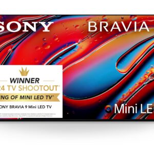 Sony 75 Inch Mini LED QLED 4K Ultra HD TV BRAVIA 9 Smart Google TV with Dolby Vision HDR and Exclusive Features for PlayStation 5 (K-75XR90), 2024 Model
