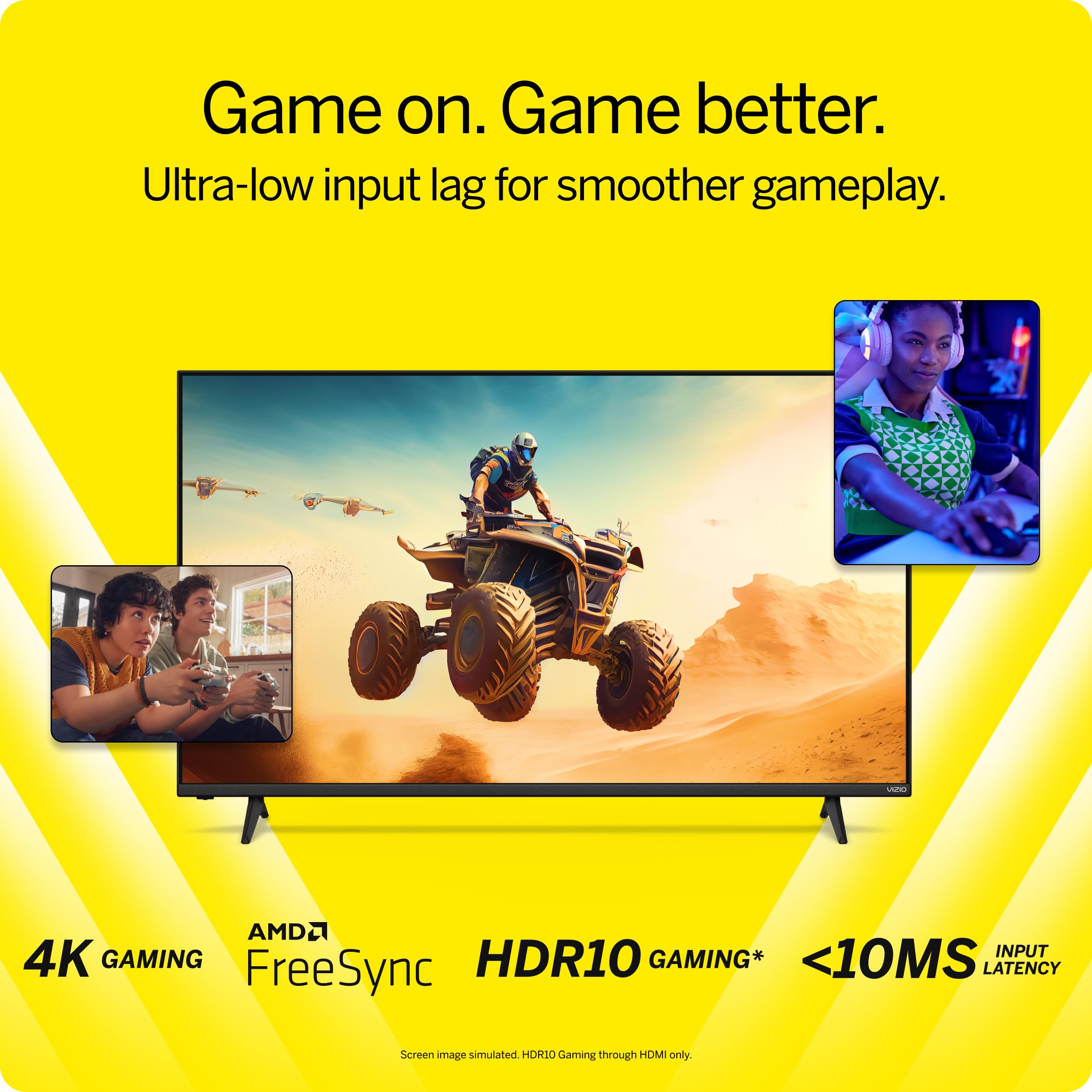 VIZIO 55-inch V-Series 4K LED HDR Smart TV w/Dolby Vision, WiFi 6E, Bluetooth Headphone Capable, Gaming Engine & Alexa Compatibility, V555M-K01, 2023 Model - Image 12