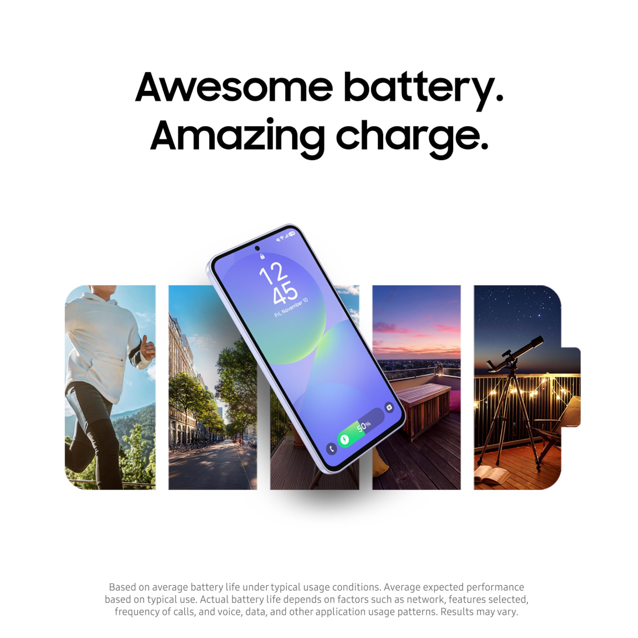 Samsung Galaxy A36 5G A Series, 128GB Unlocked Android Smartphone, AMOLED Display, Rugged Design, 5G Connectivity, Affordable Performance, US Version, 2025, US 1 Yr Warranty, Awesome Black - Image 7