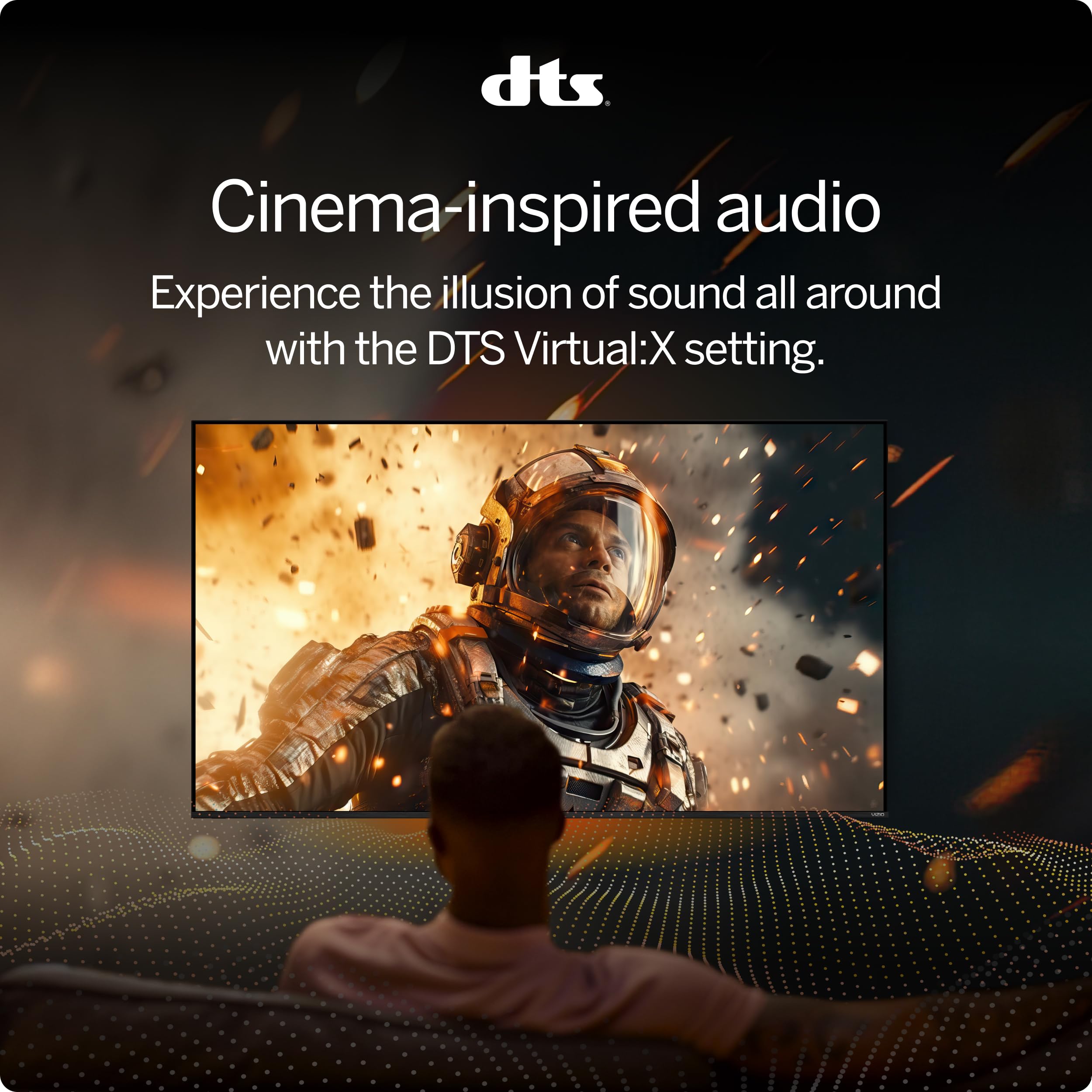 VIZIO 32-inch Full HD 1080p Smart TV with DTS Virtual: X, Alexa Compatibility, Google Cast Built-in, Bluetooth Headphone Capable, (VFD32M-08 New) - Image 10