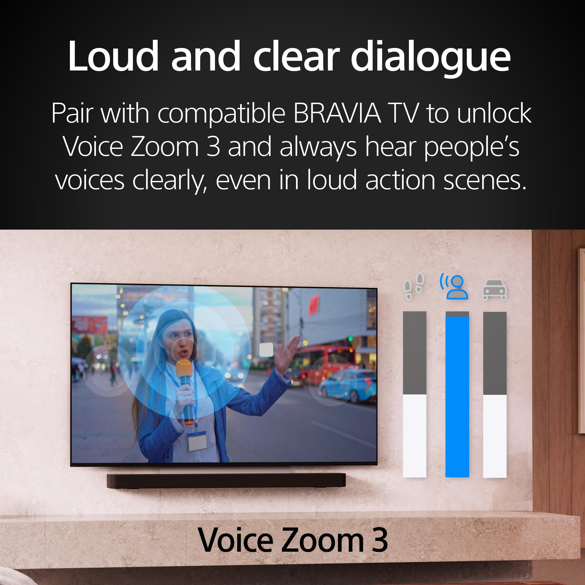 Sony BRAVIA Theater System 6, 5.1ch Home Theater System Sound bar with subwoofer and Rear Speakers, Surround Sound by Dolby Atmos/DTS:X Compatible HT-S60 - Image 7