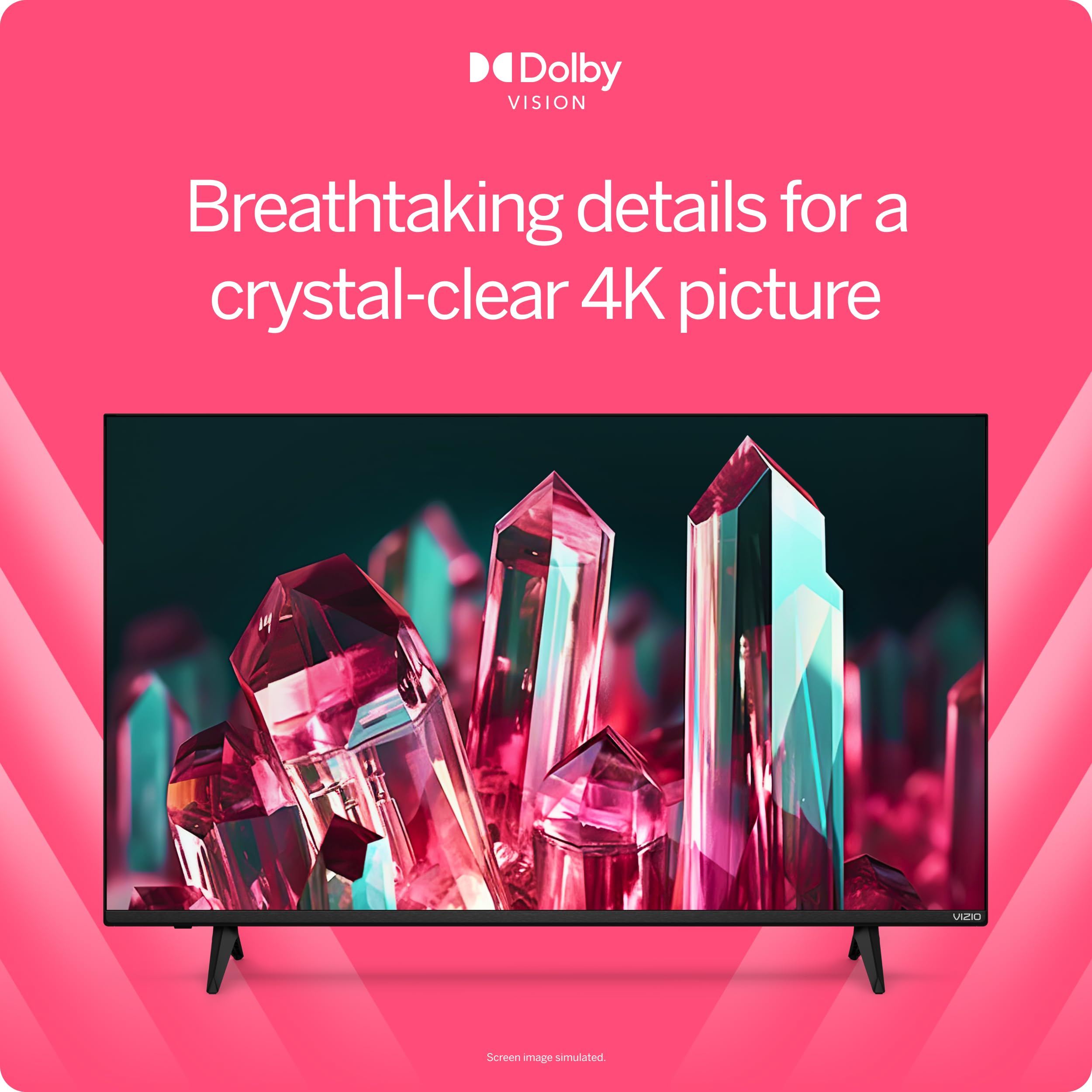VIZIO 55-inch V-Series 4K LED HDR Smart TV w/Dolby Vision, WiFi 6E, Bluetooth Headphone Capable, Gaming Engine & Alexa Compatibility, V555M-K01, 2023 Model - Image 16