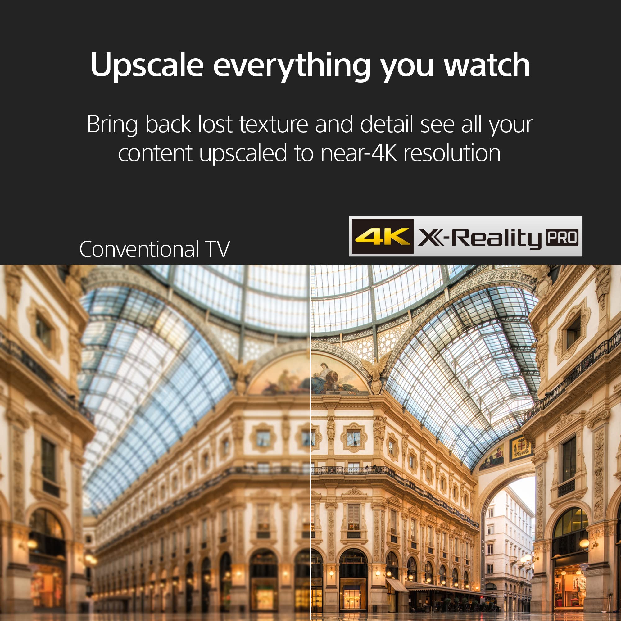 Sony 50 Inch 4K Ultra HD TV X77L Series: LED Smart Google TV KD50X77L- 2023 Model, Black - Image 8