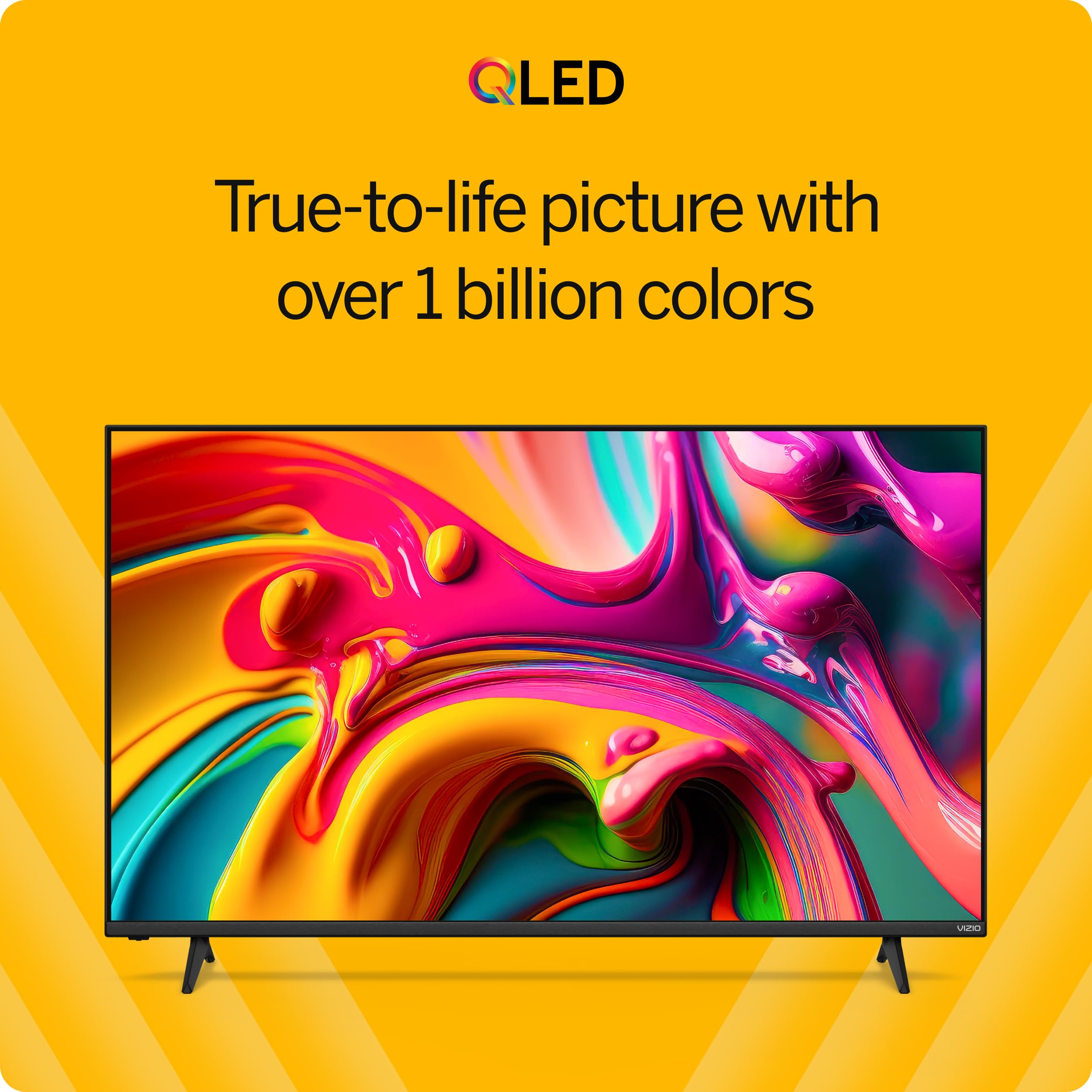 VIZIO 43-inch Quantum 4K QLED HDR Smart TV w/Dolby Vision HDR, 120fps @1080p PC Gaming, WiFi 6, Bluetooth Headphone Capable, Apple AirPlay, Google Cast Built-in (VQD43M-0801, New) - Image 16