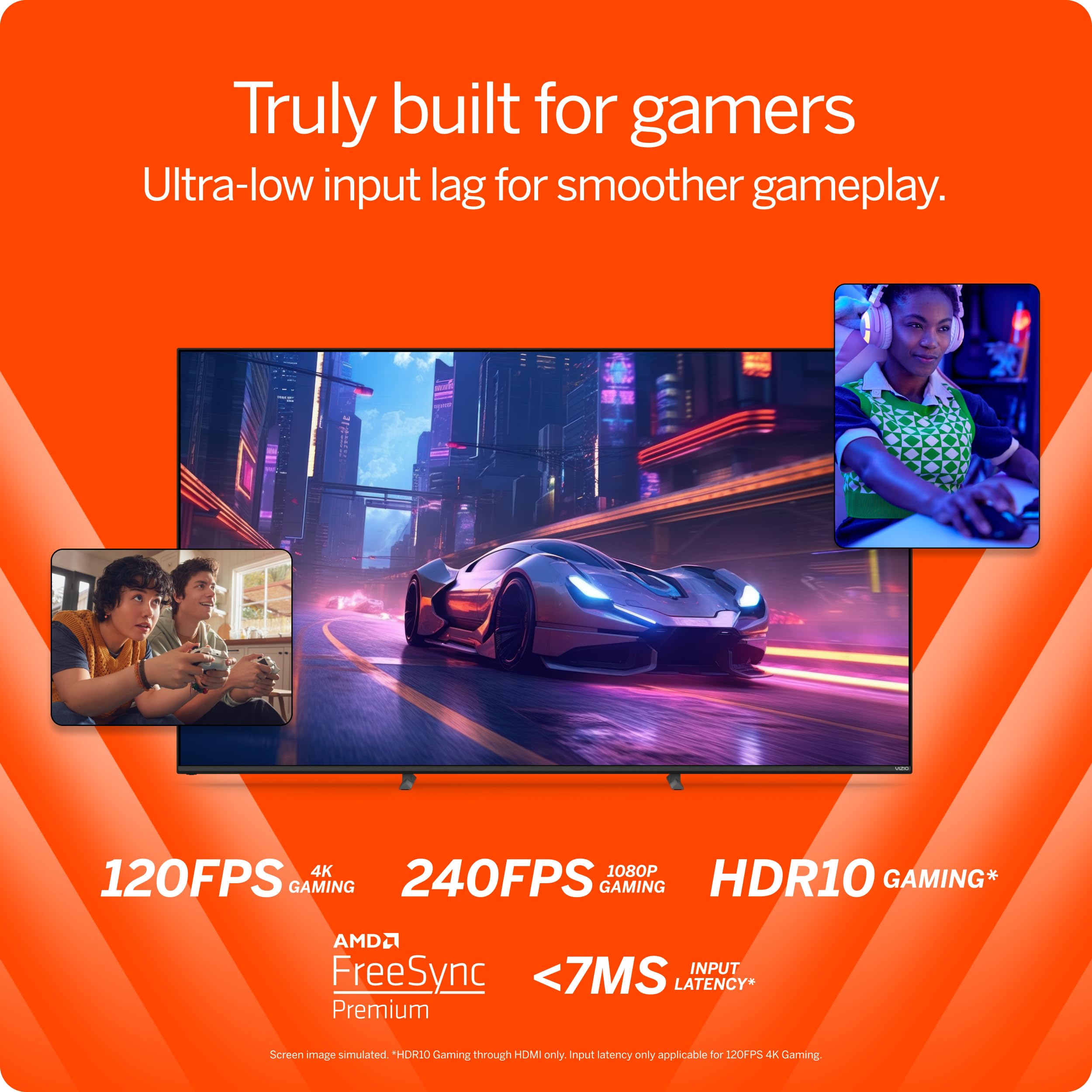 VIZIO 50-inch Quantum Pro 4K 120Hz QLED HDR10+ Smart TV with Dolby Vision, Active Full Array, 240Hz @ 1080p PC Gaming, WiFi 6E, Apple AirPlay, Chromecast Built-in, M50QXM-K01, 2023 Model - Image 12
