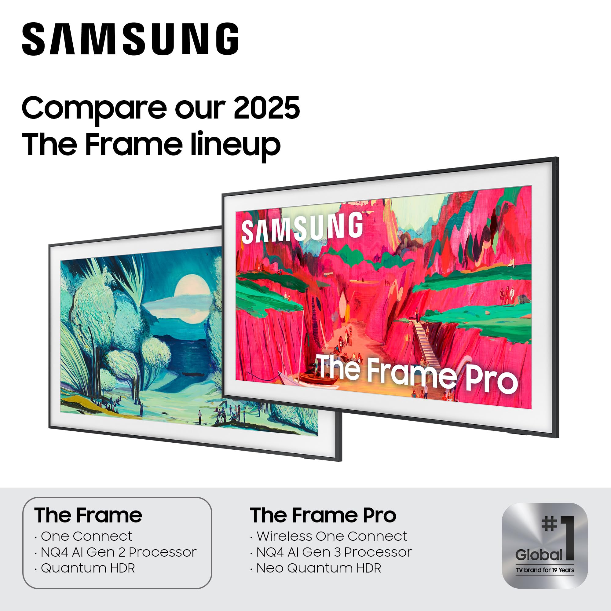 Samsung 65-Inch Class The Frame LS03F 4K QLED Smart TV (2025 Model) Slim Fit Wall Mount, Modern Frame Design, NQ4 AI Gen2 Processor, Art Mode, Artful Picture Quality, Samsung Vision AI, Alexa Built-in - Image 11