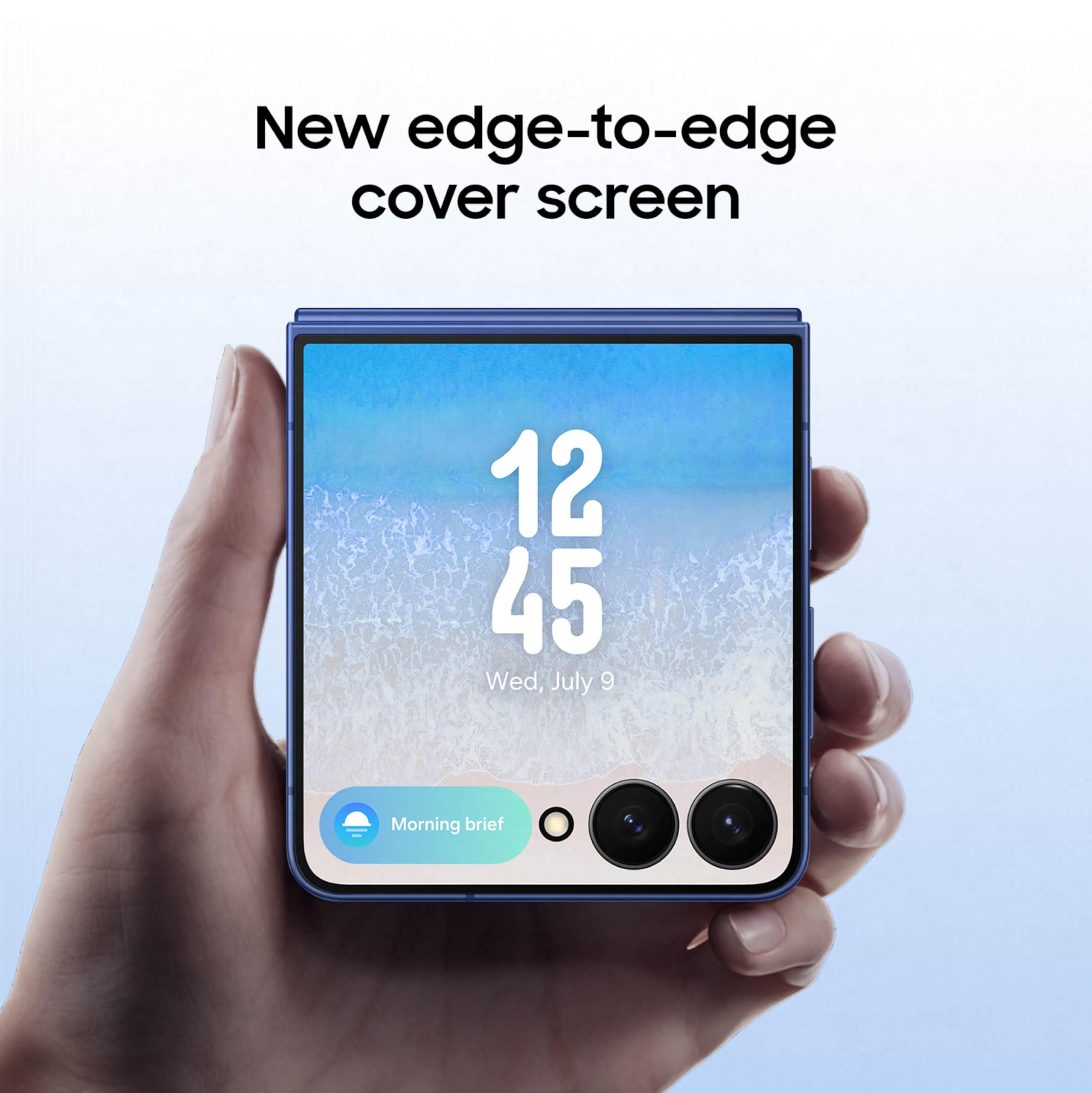 Samsung Galaxy Z Flip7 Cell Phone, 256GB AI Smartphone, Unlocked Android, high-res 50 MP Camera, Powerful Processor, Long Battery Life, 2025, US 1 Yr Manufacturer Warranty, Blue Shadow - Image 12